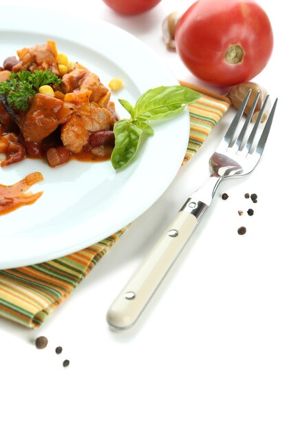 Gotowe danie na stole